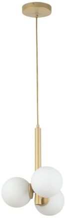 Sigma L&aacute;mpara Colgante Sigma Perla Oro Beige 100 Cm