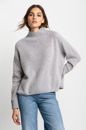 Lisa Todd The Speakeasy Cashmere Sweater in Silvermist at Nordstrom, Size Medium