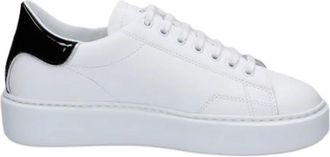 D.A.T.E. D.a.t.e. - Sfera Patent Sneakers - Dames - Schoenen - Wit - Maat: 41 EU Katoen