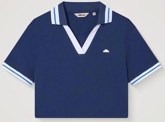 Ellesse Womens Fernie Polo - Navy/White - Navy/Multi - Size: 12