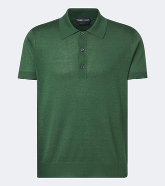 Tom Ford Silk and linen polo sweater