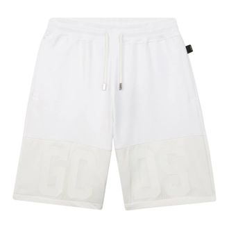 GCDS Gcds, Heren, Korte broeken, Wit, Maat: 2XL Katoen