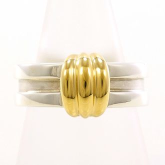 Tiffany & Co. Yellow Gold (18K) Silver 925 Band Ring (Pre-Owned)