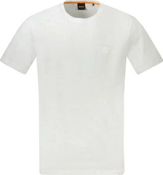HUGO BOSS Hombre, Camisetas, Blanco, Talla: M