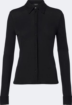 Gucci Cr&ecirc;pe jersey shirt