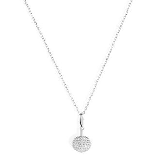 Toolally Pom Pom Pendant Necklace in Sterling Silver at Nordstrom