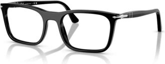 Persol Stijlvolle zonnebril voor dagelijks gebruik - unisex - Brillen - Zwart - 54 MM - Accessoires
