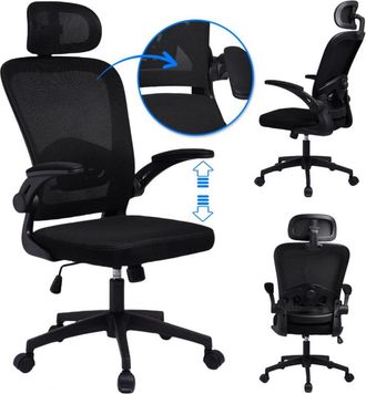 OEM Silla De Oficina Giratoria mistral Black, Silla De Escritorio De Micromalla Ko28cz