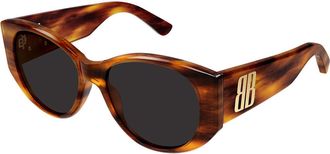 Balenciaga BB0455S 005 Womens Sunglasses Size 55