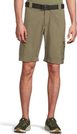 Columbia Silver Ridgetm Utility Cargo Shorts Mens Shorts Stone Green : 34 8, Polyester