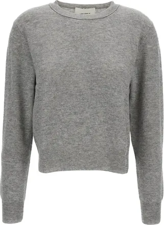 Lisa Yang Cashmere Crewneck Jumper - female - Lisa Yang - Cashmere Knitwear - Gray - XS - Knitwear