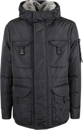 Peuterey Giacca in pelliccia Aiptek NBE 03 - - Jackets - Uomo - Nero - XL