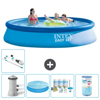 Intex Piscina Easy Set Redonda - 396x84 Cm - 8-piezas S31088