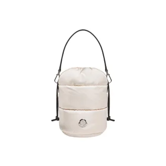 Moncler Caradoc Water-repellent Bucket Bag White Size One size