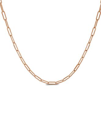 Sabrina Designs 14K Rose Gold Paperclip Link Necklace