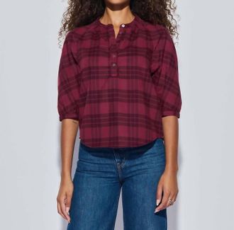 Nation Ltd May Flannel Top In Party Plaid