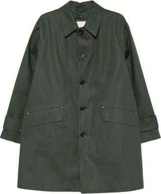 Mackintosh Humbie SL Coat - Heren - Mantel - Groen - 2XS - Jassen