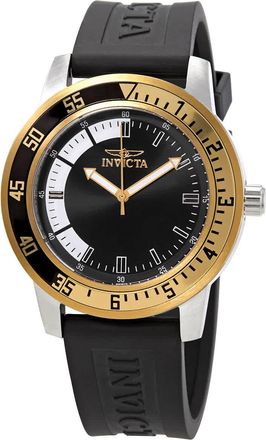 Invicta Specialty Quartz Black and White Dial Mens Watch 34097