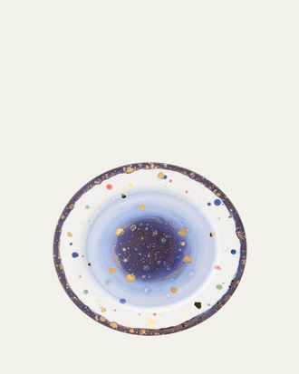 Coralla Maiuri Villa Borghese Apollo Bianco Rim Charger Plate