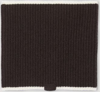 Sandro Cuello de punto acanalado