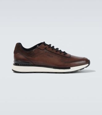 Berluti Fast Track leather sneakers