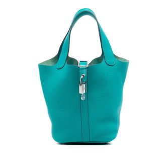 Herm&egrave;s Tweedehands Clemence Picotin Lock 18