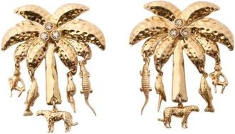 Jacquemus Les Boucles Palmier - Accessories - Mujer - Amarillo - ONE SIZE