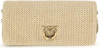 Pinko Beige Polypropyleen Schoudertas