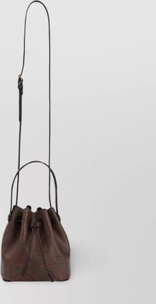 Etro arnica mini cotton bucket bag