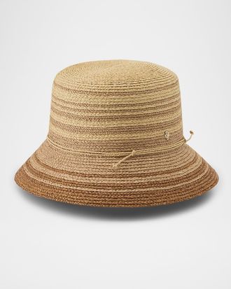 Helen Kaminski Kaia Packable Raffia Bucket Hat