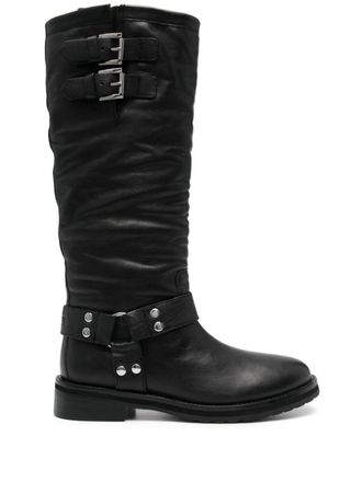 Twin-Set Boots Blacks And Greys