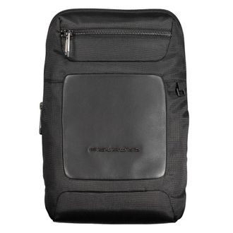 Piquadro Nero Econyl Men Shoulder Mens Bag