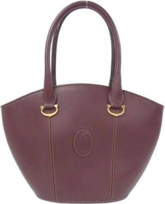 Cartier Pre-owned Handbags, female, Red, Size: ONE SIZE Pre-owned Vintage Handbag