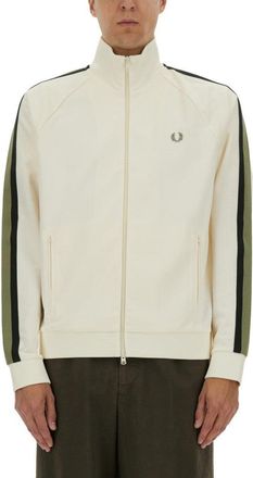 Fred Perry Track Jacket With Contrasting Webbing