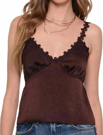 Heartloom Esna Cami Top In Brown