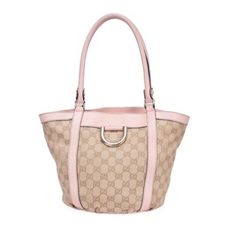 Gucci Abbey D-Ring Tote Small Handtas