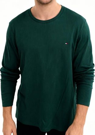 Tommy Hilfiger Long Sleeves Shirt In Green
