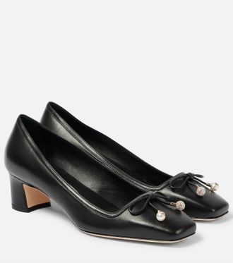 Jimmy Choo London Womens Elme 45 Heels In Black