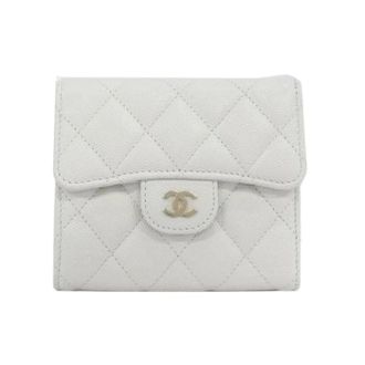Chanel Pre-owned Wallets, female, White, Size: ONE SIZE Pre-owned Ap0231 Wallet (tri-fold)