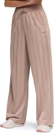 Puma League Wide Leg Pants in Sandstone at Nordstrom, Size X-Small