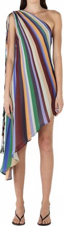 Hansen & Gretel Lumi Silk Dress In Wave Length