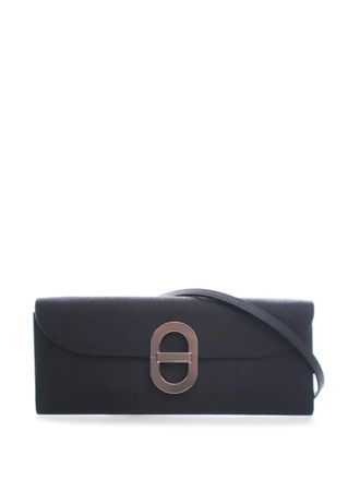 Herm&egrave;s 2024 Epsom Maillon To Go Wallet handbag - women - Calf Leather - One Size - Black