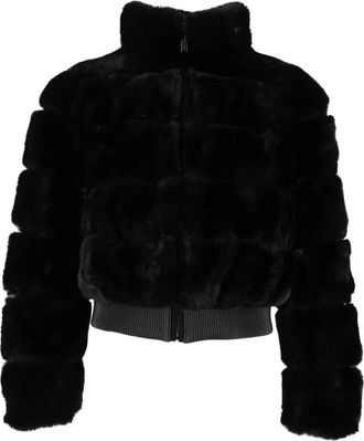 Michael Kors Nepbont jas - Dames - Jassen - Zwart - S - Nepbont - Jassen