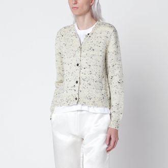 CORDERA Cardigan in lana merino screziata