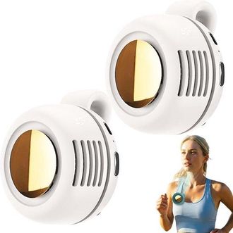No Brand Mini Ventilador Port&aacute;til, Ventilador De Bolsa Giratorio De 360&deg;, 3 Velocidades De Viento Ajustables, Adecuado Para Actividades Al Aire Libre En Verano