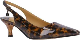 J. Reneé Ferryanne Pointed Toe Slingback Pump in Brown/Black at Nordstrom, Size 8.5