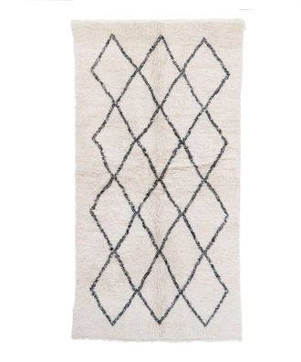AFK Living Alfombra bereber marroqu&iacute; de pura lana 133 x 250 cm