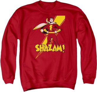 Gildan DC Comics Shazam Shazam Adult Crewneck Sweatshirt