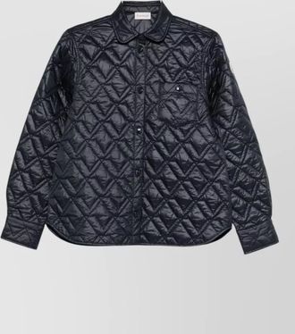 Moncler quilted jacket in cotton blend