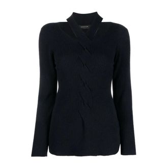 Fabiana Filippi Dames, Truien, Blauw, Maat: S Zijde
